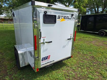 New 2026 Stealth Trailers 5x8 Cargo / Enclosed Trailer W/ Ramp Door