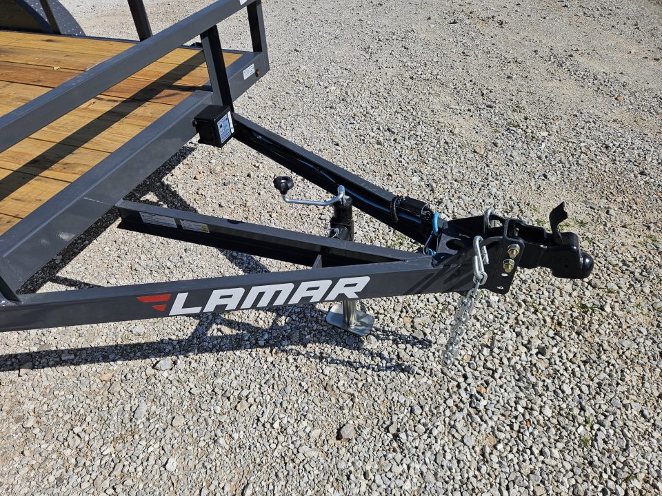 New 2026 Lamar 77X12 TANDEM 7K TUBETOP UTILITY W/4' SPRING GATE