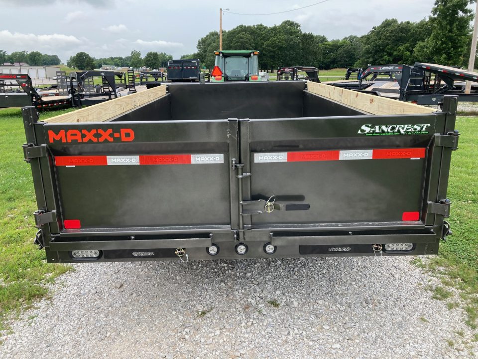 New 2026 MAXX-D 83X14 TANDEM 14K DUMP W/ 18" SIDES & SLIDE IN RAMPS Dump Trailer