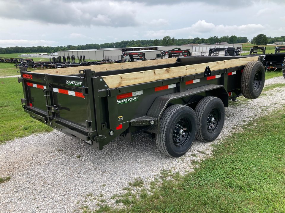 New 2026 MAXX-D 83X14 TANDEM 14K DUMP W/ 18" SIDES & SLIDE IN RAMPS Dump Trailer