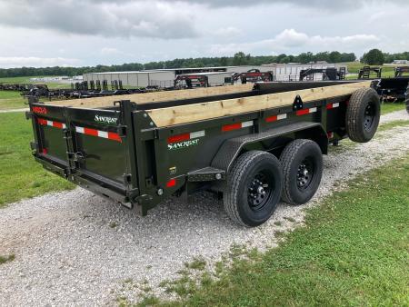 New 2026 MAXX-D 83X14 TANDEM 14K DUMP W/ 18" SIDES & SLIDE IN RAMPS Dump Trailer