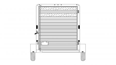 New 2026 Frontier Trailers 4 Horse Gooseneck Aluminum Trailer with Tack Room Horse Trailer