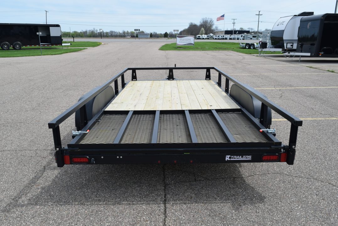 New 2026 HTC 7x14 7K Utility Trailer