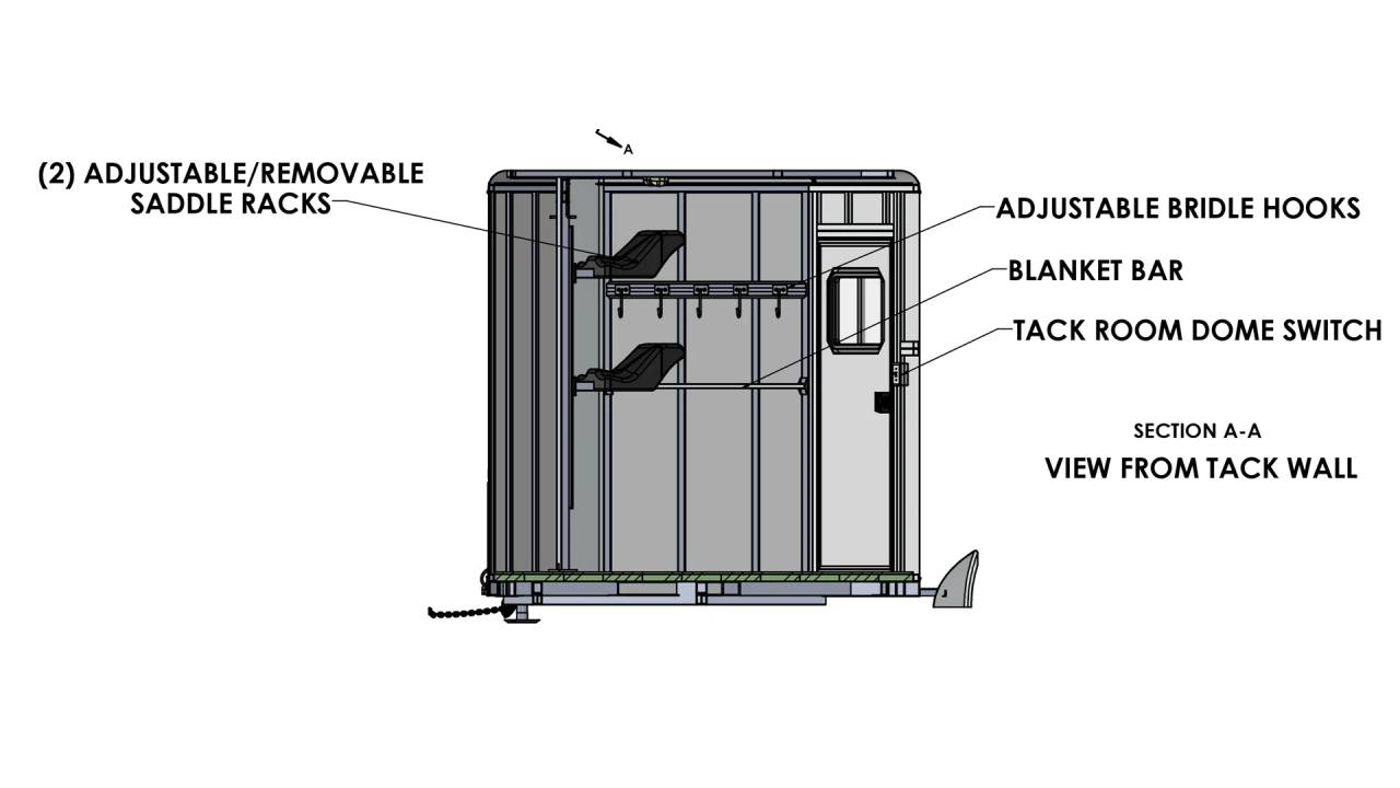 New 2026 Frontier Trailers Colt Big Sky Combo/Slant Load Series 2 Horse Trailer