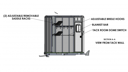 New 2026 Frontier Trailers Colt Big Sky Combo/Slant Load Series 2 Horse Trailer