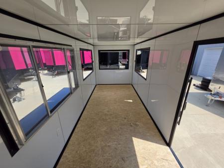 New 2026 New 7x16 TA Screwless Enclosed Vending Trailer | Blackout | Spoiler Package | 30 AMP Electric Pkg. | 7' Interior | .08 Polycor | Dexter Axles | 1164