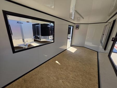 New 2026 New 7x16 TA Screwless Enclosed Vending Trailer | Blackout | Spoiler Package | 30 AMP Electric Pkg. | 7' Interior | .08 Polycor | Dexter Axles | 1164