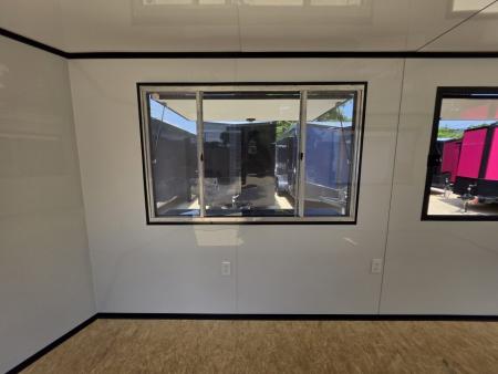 New 2026 New 7x16 TA Screwless Enclosed Vending Trailer | Blackout | Spoiler Package | 30 AMP Electric Pkg. | 7' Interior | .08 Polycor | Dexter Axles | 1164