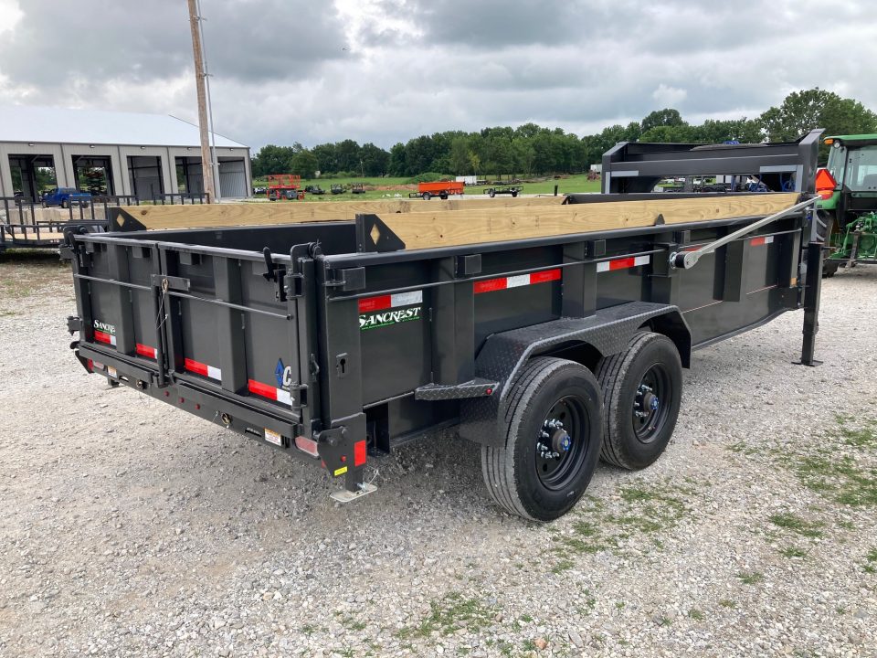 New 2026 Diamond C Trailers 82X16 TANDEM 20K GN TELESCOPIC DUMP W/ 24" SIDES, 7GA FLOOR, SLIDE IN RAMPS & SOLAR Dump Trailer
