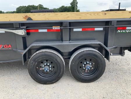 New 2026 Diamond C Trailers 82X16 TANDEM 20K GN TELESCOPIC DUMP W/ 24" SIDES, 7GA FLOOR, SLIDE IN RAMPS & SOLAR Dump Trailer