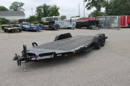 Used 2022 Diamond C Trailers GTF235 18x83 Car Hauler