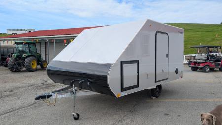 New 2027 Legend 8.5 x 13 Sport Light ALUMINUM Snowmobile/Cargo Trailer