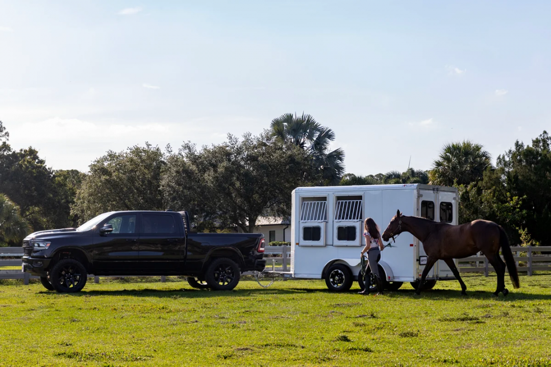 New 2026 Frontier Trailers 2 horse Strider Bumper Pull Slant Load Series Horse Trailer