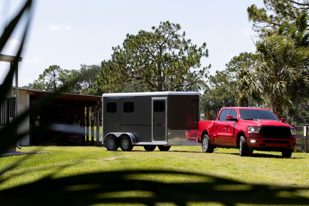 New 2026 Frontier Trailers 2 horse Strider Bumper Pull Slant Load Series Horse Trailer
