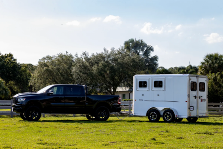 New 2026 Frontier Trailers 2 horse Strider Bumper Pull Slant Load Series Horse Trailer