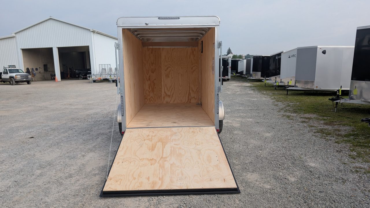 New 2026 Car Mate 6x12 Sportster Cargo Trailer w/ Ramp Door