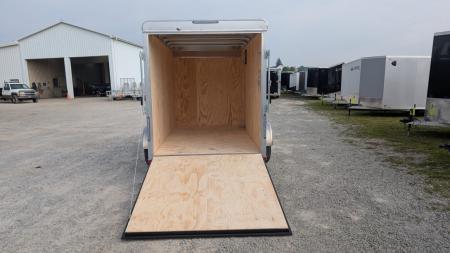 New 2026 Car Mate 6x12 Sportster Cargo Trailer w/ Ramp Door
