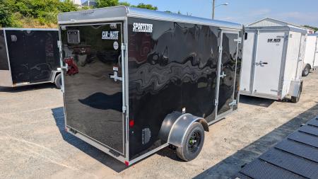 New 2026 Car Mate 6x12 Sportster Cargo Trailer w/ Ramp Door