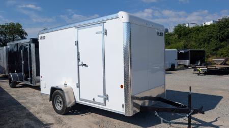 New 2026 Car Mate 6x12 Custom Cargo Trailer w/ Barn Doors