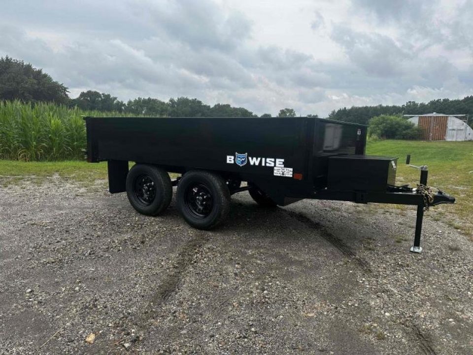 New 2026 BWISE 6x10 Deckover dump