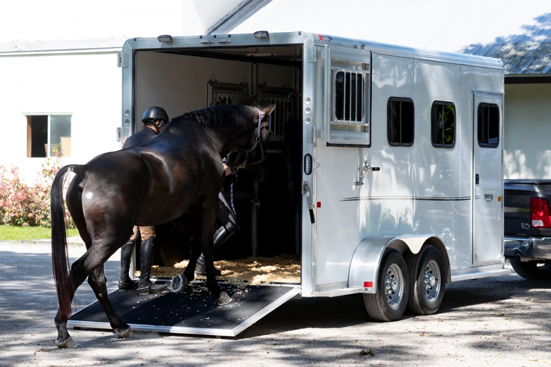 New 2026 Frontier Trailers 3 Horse Bumper Pull Aluminum Horse Trailer Horse Trailer