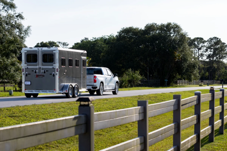 New 2026 Frontier Trailers 3 Horse Bumper Pull Aluminum Horse Trailer Horse Trailer