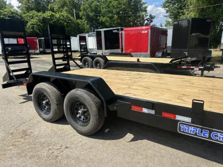 New 2026 TRIPLE CROWN 7' x 18' 10k Equipment Trailer