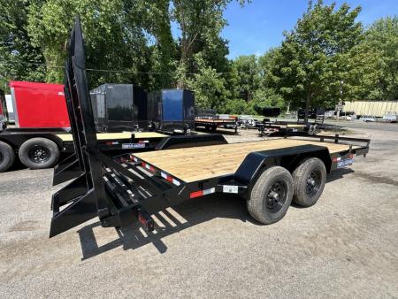 New 2026 TRIPLE CROWN 7' x 18' 10k Equipment Trailer