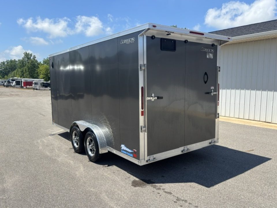 New 2027 Legend Trailers 7.5x18 All Aluminum Enclosed Trailer