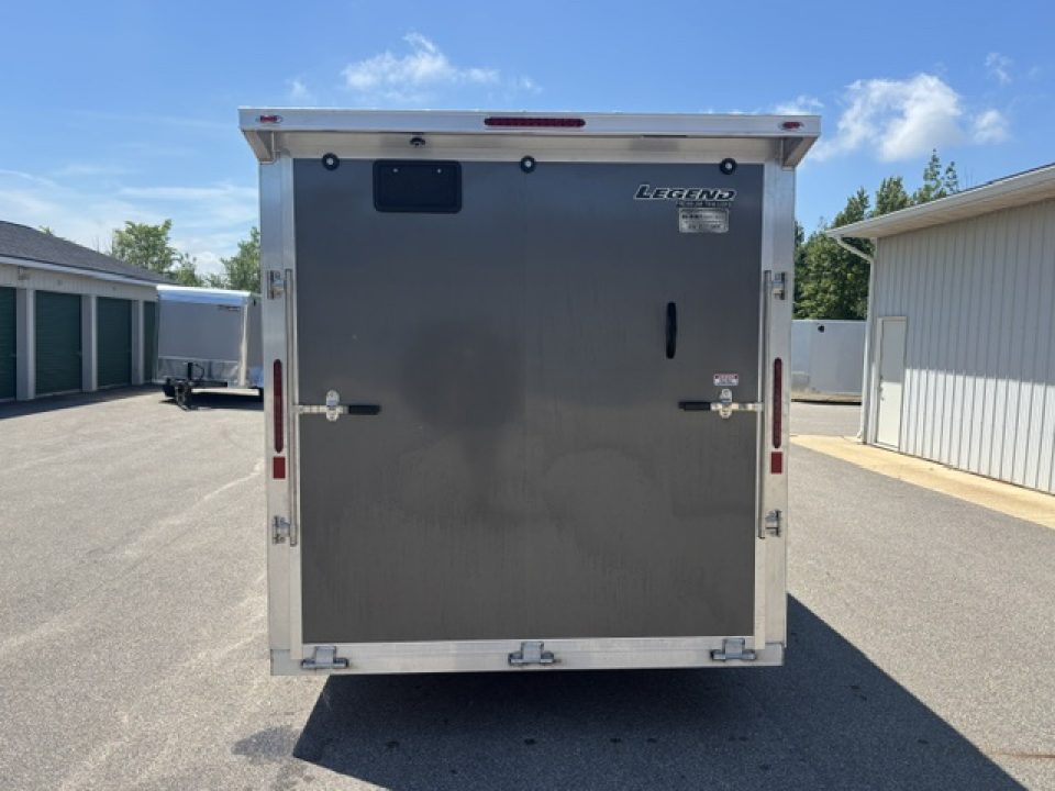 New 2027 Legend Trailers 7.5x18 All Aluminum Enclosed Trailer