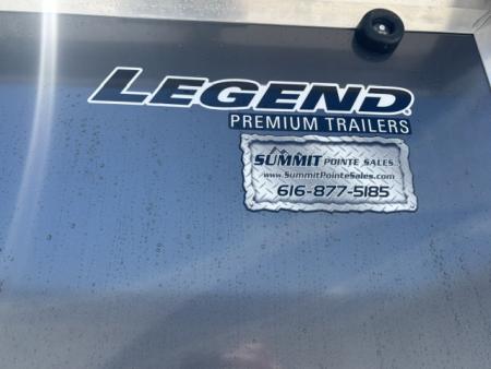 New 2027 Legend Trailers 7.5x18 All Aluminum Enclosed Trailer