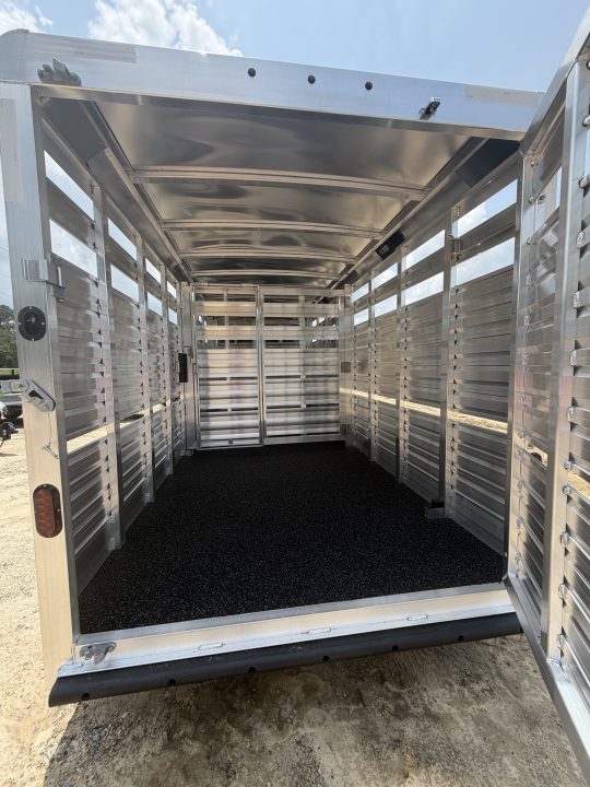 New 2026 Exiss Trailers 24' Livestock Trailer