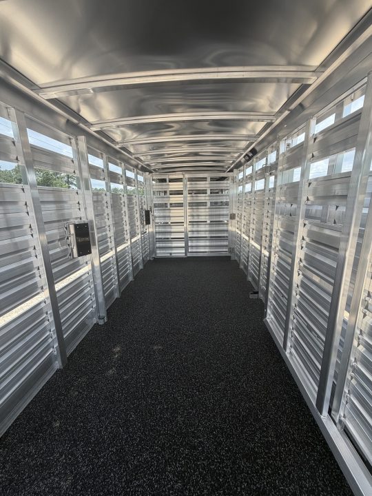 New 2026 Exiss Trailers 24' Livestock Trailer