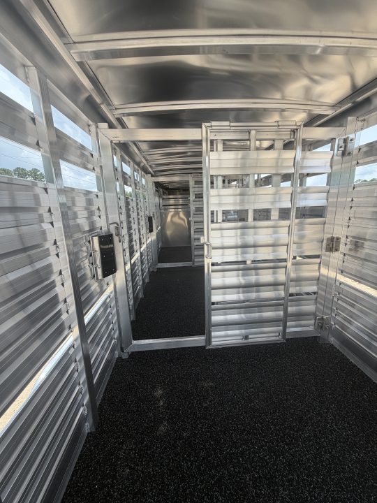 New 2026 Exiss Trailers 24' Livestock Trailer