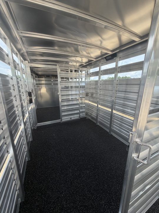 New 2026 Exiss Trailers 24' Livestock Trailer