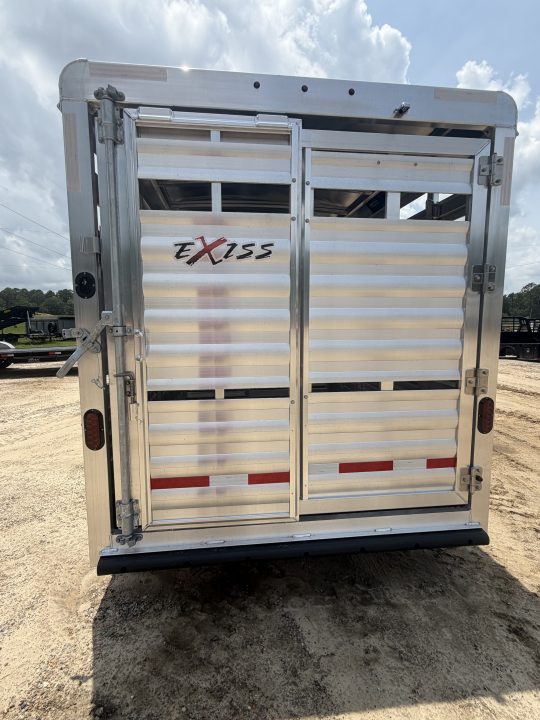 New 2026 Exiss Trailers 24' Livestock Trailer