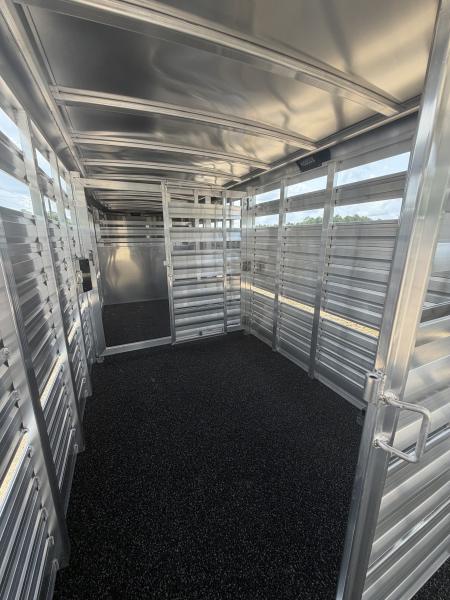 New 2026 Exiss Trailers 24' Livestock Trailer