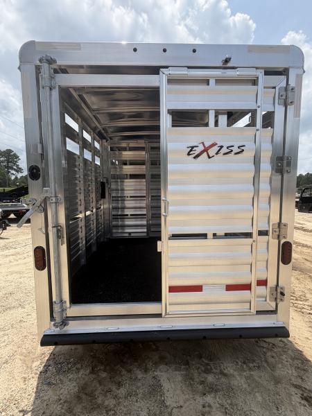 New 2026 Exiss Trailers 24' Livestock Trailer