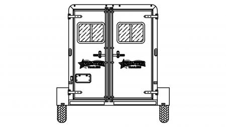New 2026 Frontier Trailers Strider Gooseneck Slant Load Series Horse Trailer