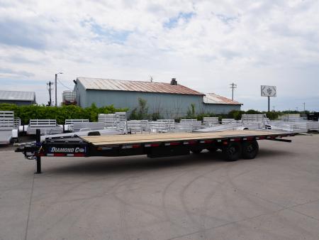 New 2026 Diamond C Trailers DET210 28ft Deckover Tilt Tilt Trailer