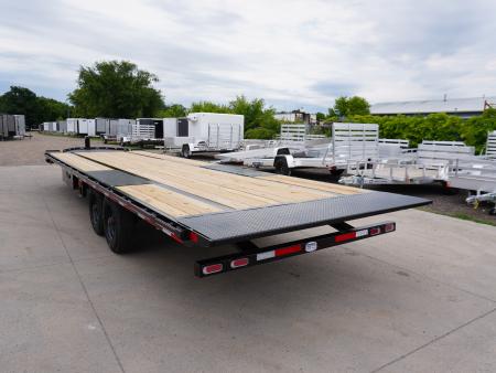 New 2026 Diamond C Trailers DET210 28ft Deckover Tilt Tilt Trailer