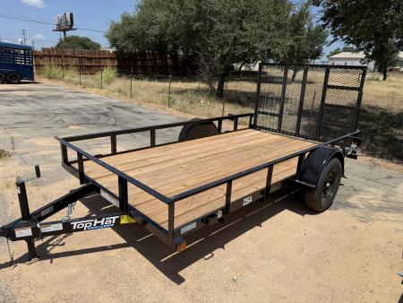 New 2026 Top Hat Trailers DSA Utility Trailer
