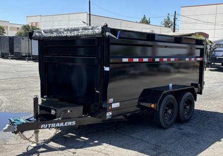 New 2027 PJ Trailers D3 72" Tandem Axle Dump Trailer