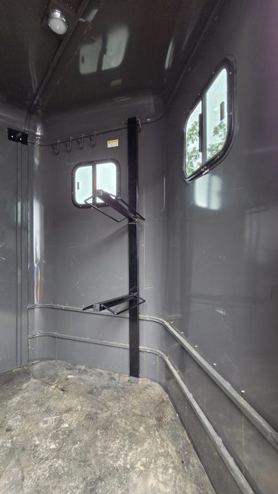Used 2023 Valley Trailers 7X14TA STRAIGHT 2 STALL Horse Trailer