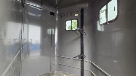 Used 2023 Valley Trailers 7X14TA STRAIGHT 2 STALL Horse Trailer