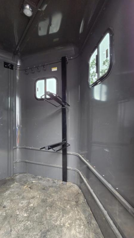 Used 2023 Valley Trailers 7X14TA STRAIGHT 2 STALL Horse Trailer