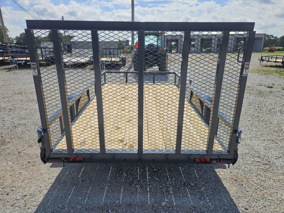 New 2026 Lamar 77X12 SINGLE 3.5K TUBETOP UTILITY W/4' SPRING GATE