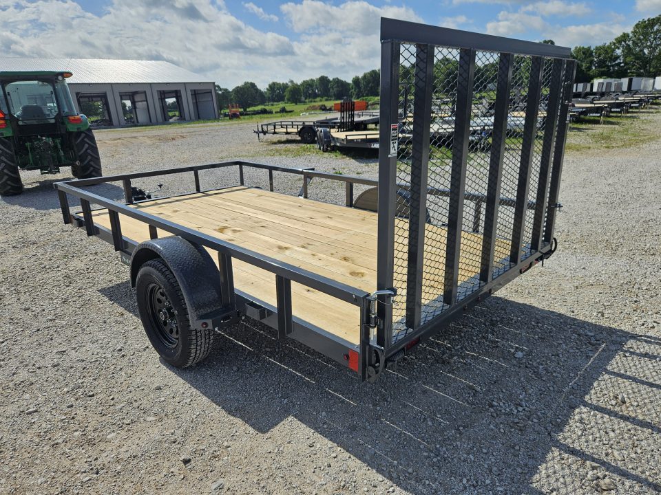 New 2026 Lamar 77X12 SINGLE 3.5K TUBETOP UTILITY W/4' SPRING GATE