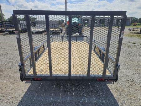 New 2026 Lamar 77X12 SINGLE 3.5K TUBETOP UTILITY W/4' SPRING GATE