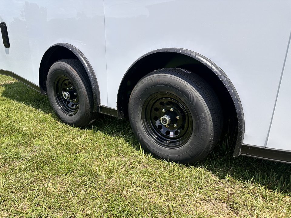 New 2026 LUXE 8.5X20 Race Trailer- Finished Interior-5200LB Torsion Axles-Blackout
